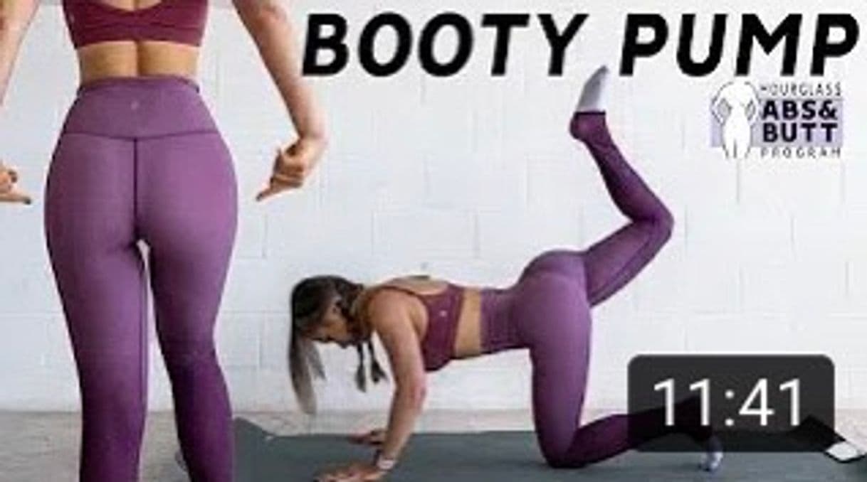 Moda Booty Pump Workout 10 mins Booty Burn - YouTube