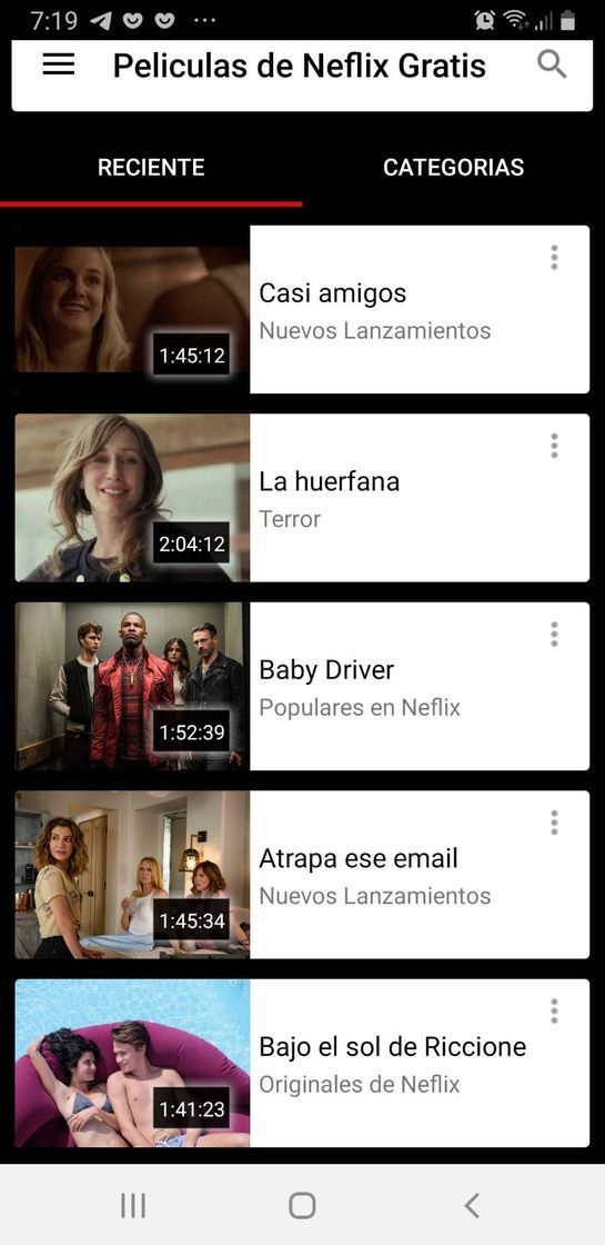 Película Películas gratis 