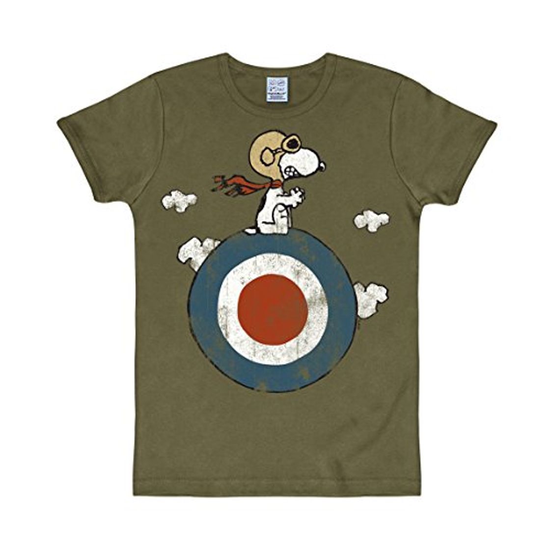 Product Logoshirt - Camiseta de Snoopy de Manga Corta Unisex, Talla X-Small, Color