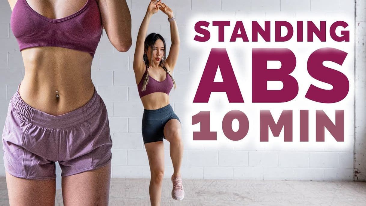 Moda 10 Min Standing Abs Workout to get Ripped ABS - YouTube