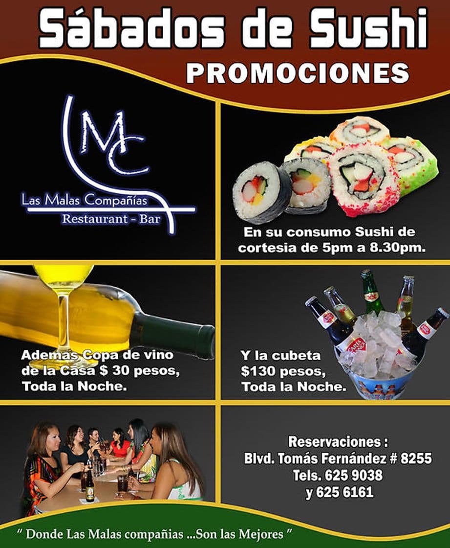 Restaurantes Las Malas Compañías