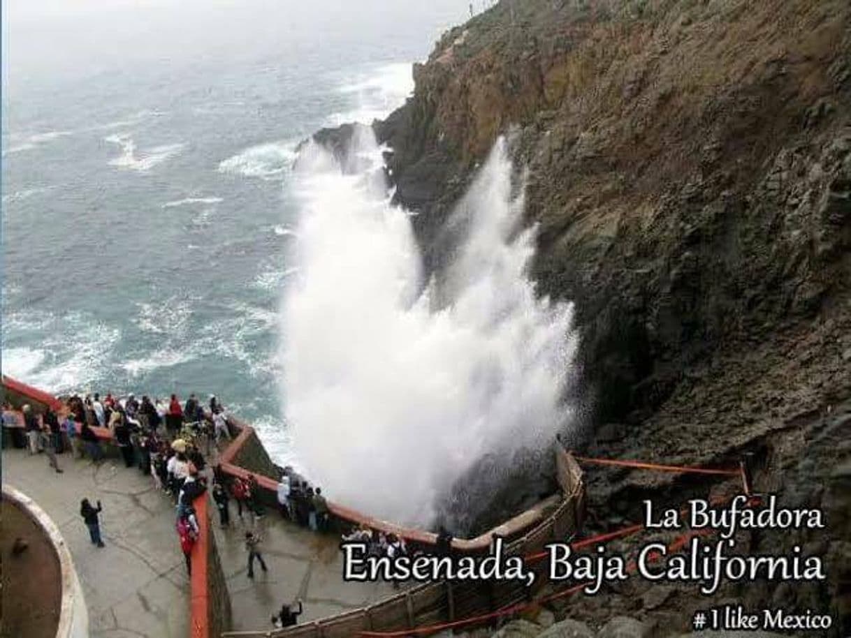 Lugar La Bufadora Ensenada BC Mexico