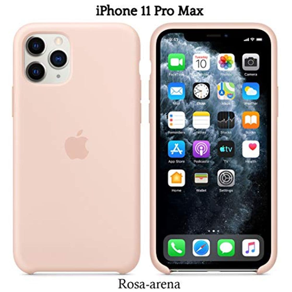 Producto Funda Silicona para iPhone 11 Pro MAX, Silicone Case, máxima Calidad, Textura