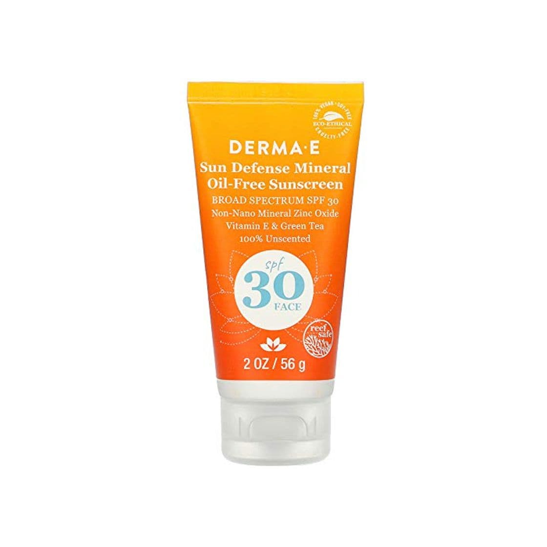 Producto derma e antioxidante natural protector solar SPF 30 loción facial sin aceite