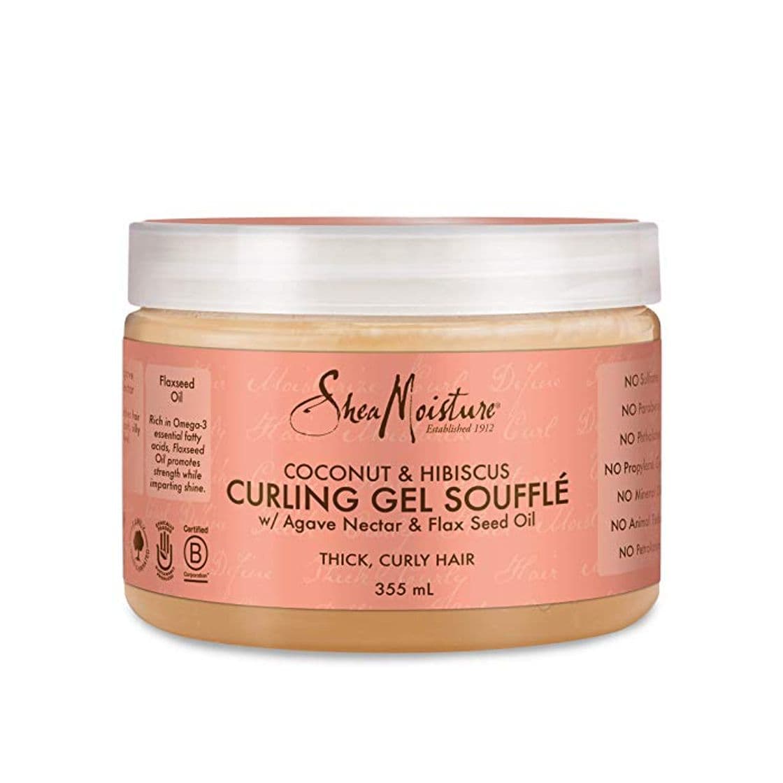 Belleza Shea Moisture - Gel modelador para rizos con coco e hibisco