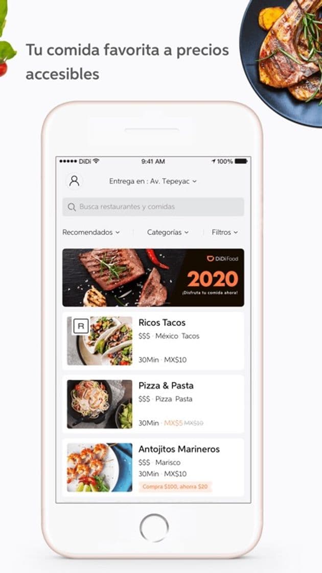 App ‎SinDelantal:Comida a domicilio en App Store