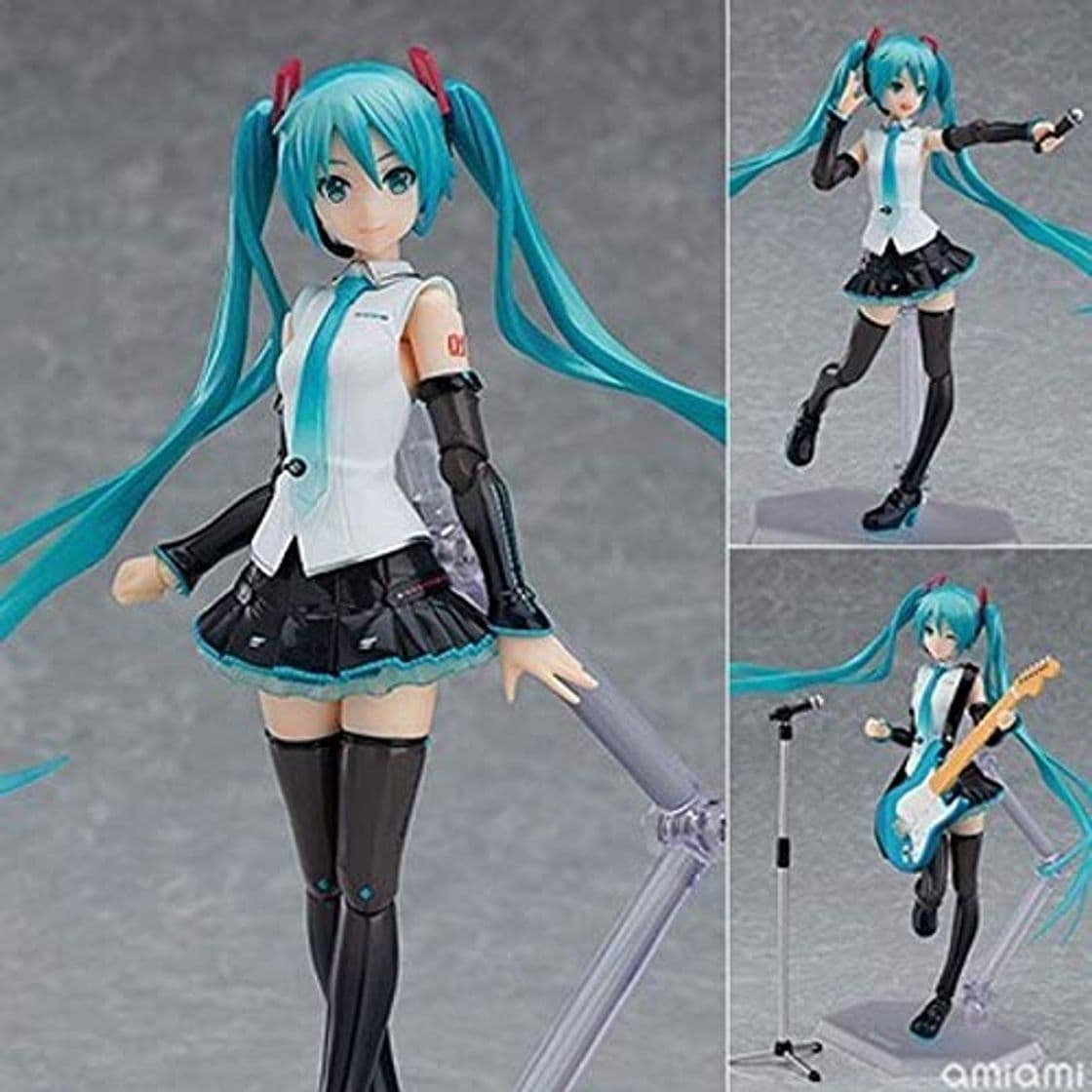 Producto Yvonnezhang FIGMA 394 Hatsune Miku V4X versión Cantante Anime 15CM Figura de acción Juguetes Modelo