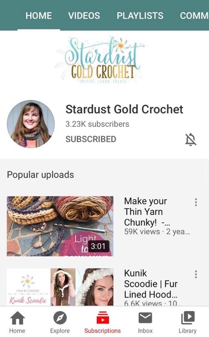 Fashion Stardust Gold Crochet - YouTube