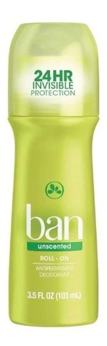 Fashion Ban Unscented Roll-On Deodorant 3.5 oz