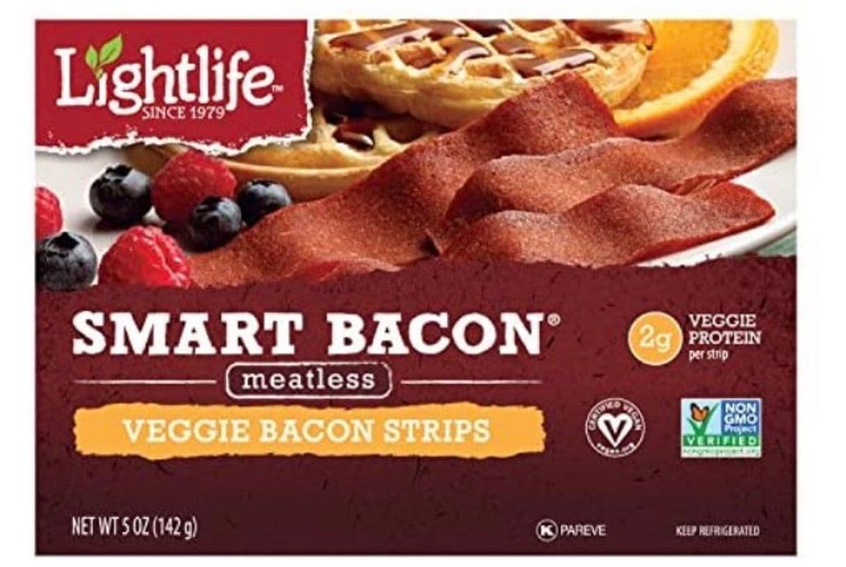 Fashion LightLife, Smart Bacon, Low Fat, 5 oz