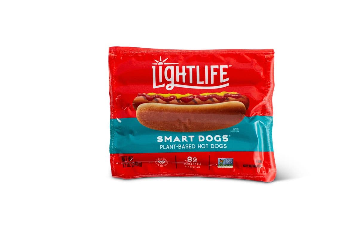 Fashion Lightlife Smart Dogs Meatless Veggie Hot Dogs, 8 count, 12 oz ...