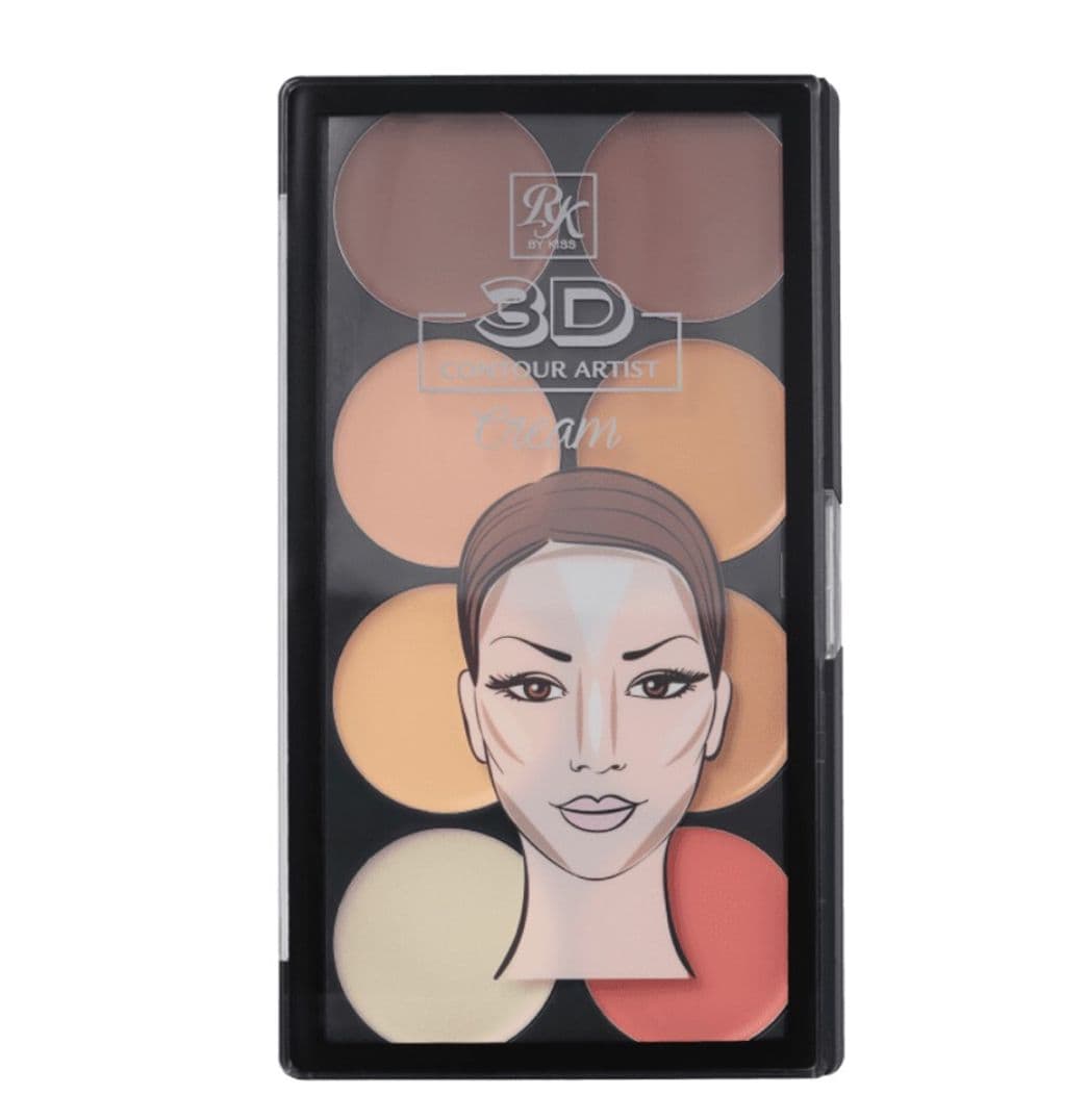 Fashion Paleta Contorno Kiss RK 3D Contour Cream Light | Beleza na Web