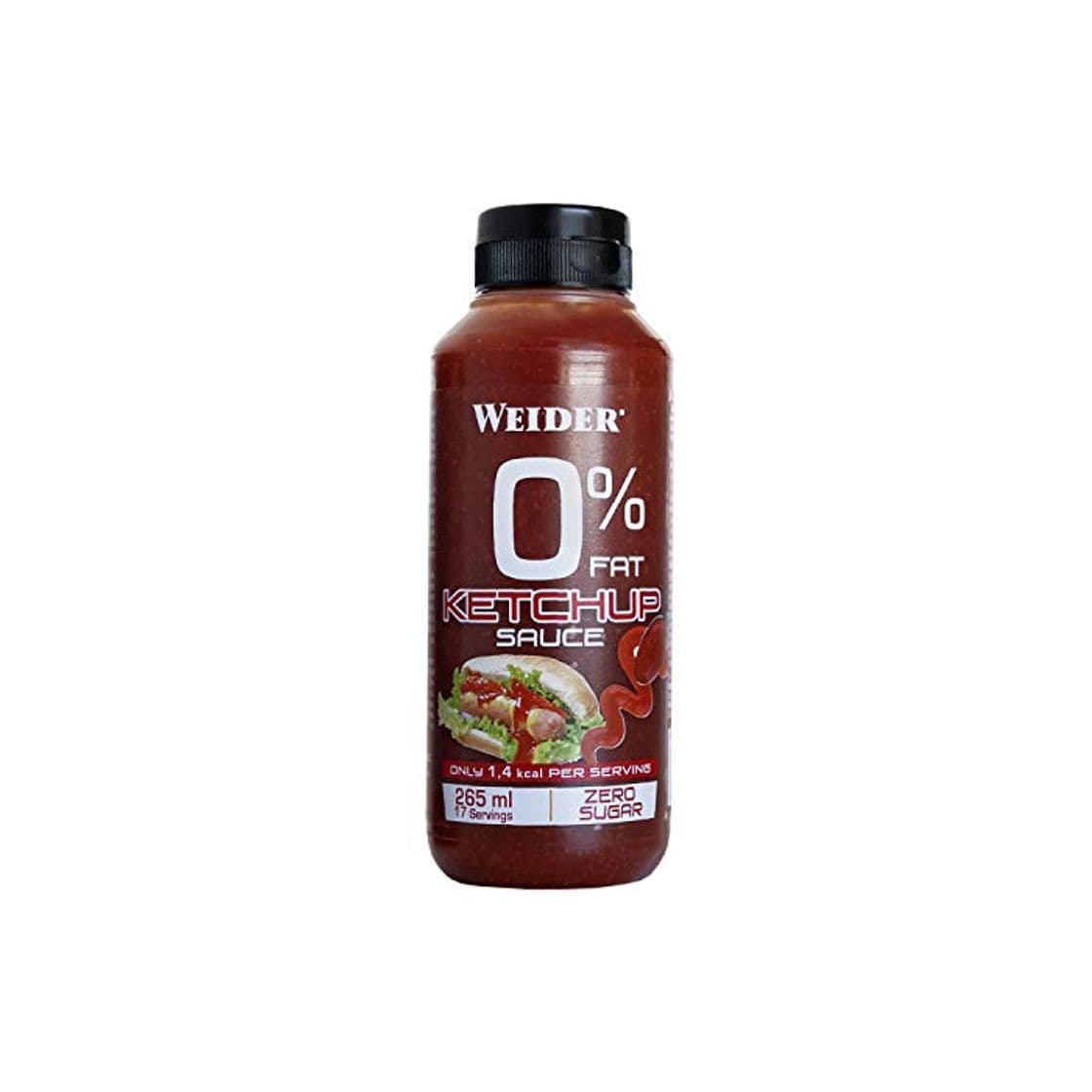 Producto Weider Salsa Zero Ketchup