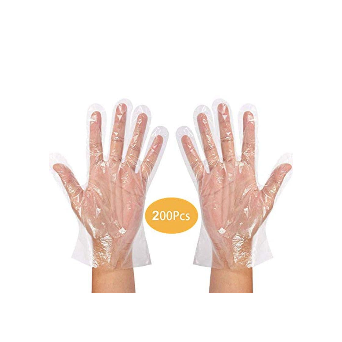 Product Guantes Desechables de plástico Transparente, protección contra Virus,Guantes para cocinar en Barbacoa,