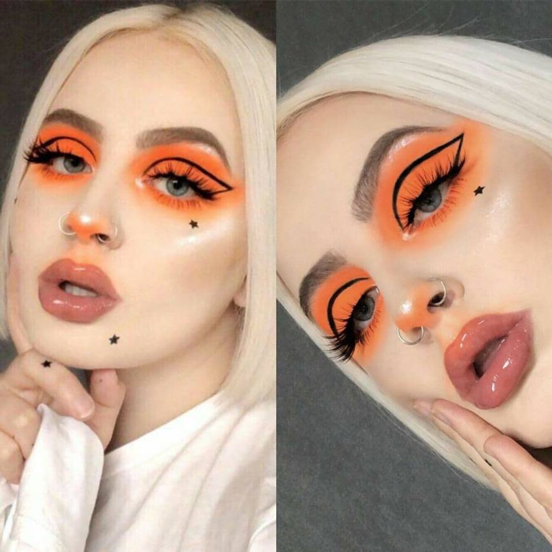 Fashion MAQUILLAJE NARANJA 🧡🍊