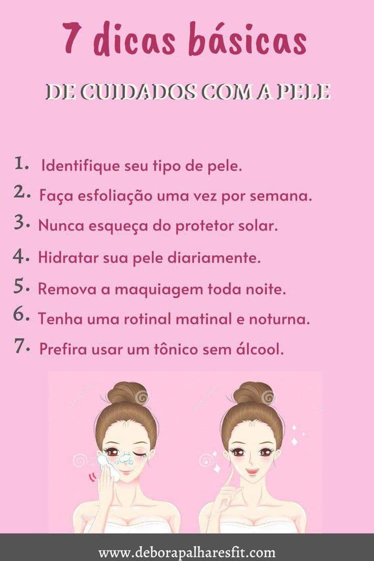 Fashion Dicas para a pele 