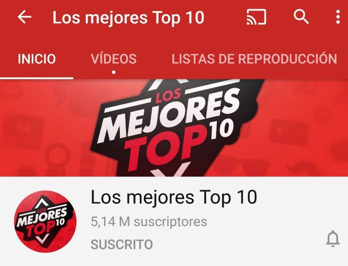 Serie Canal de Los mejores Top 10 