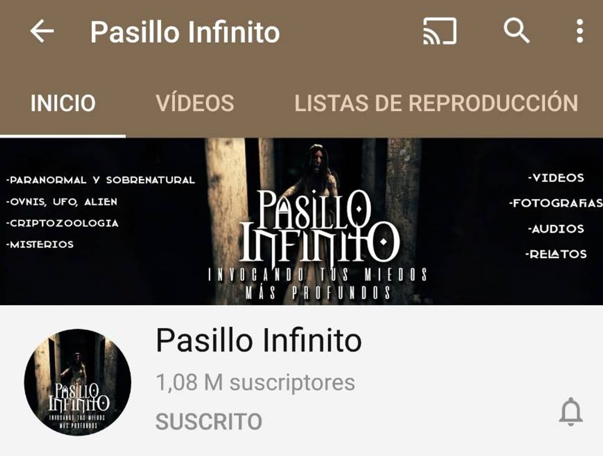 Serie Canal de Pasillo Infinito