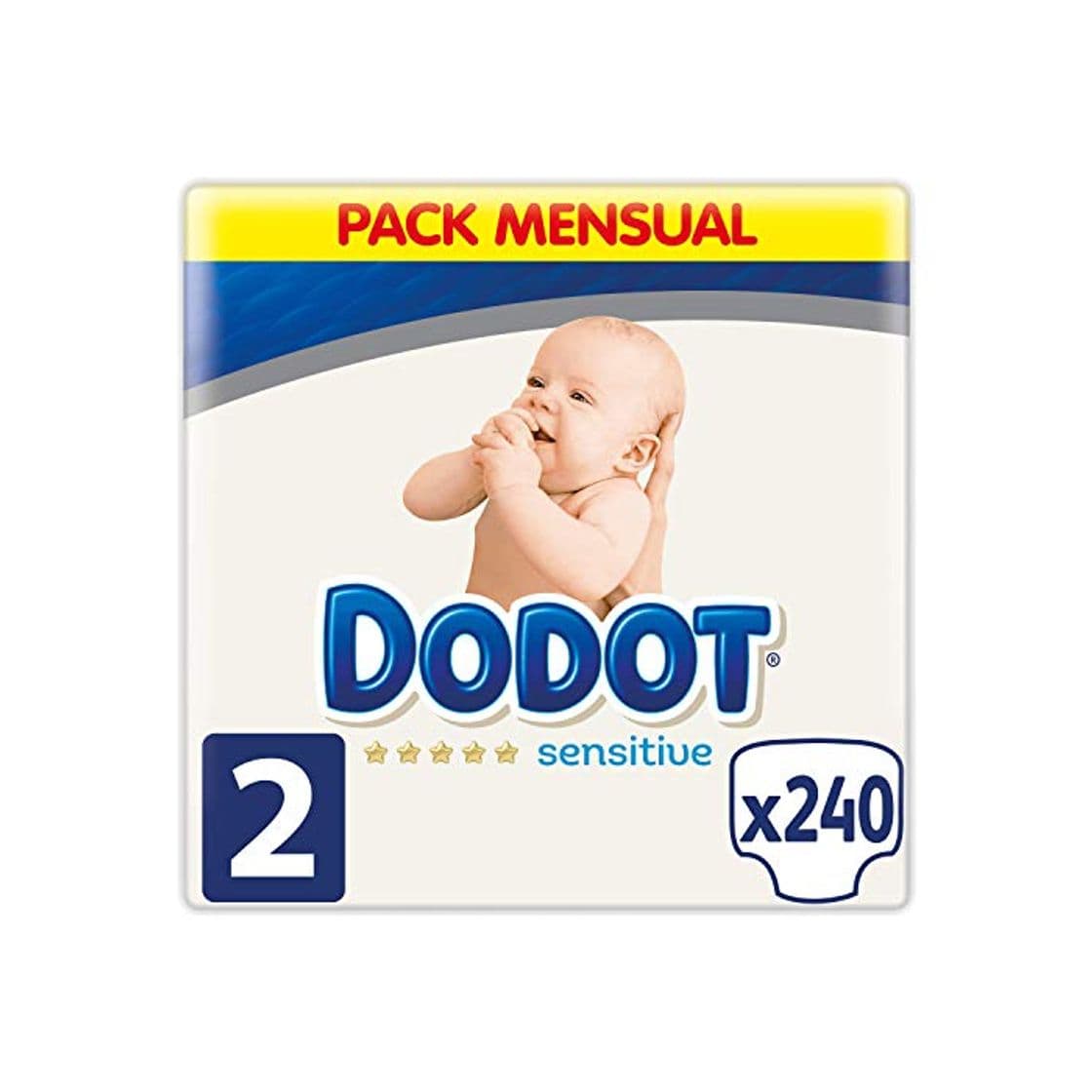 Producto Dodot Sensitive Pañales Talla 2