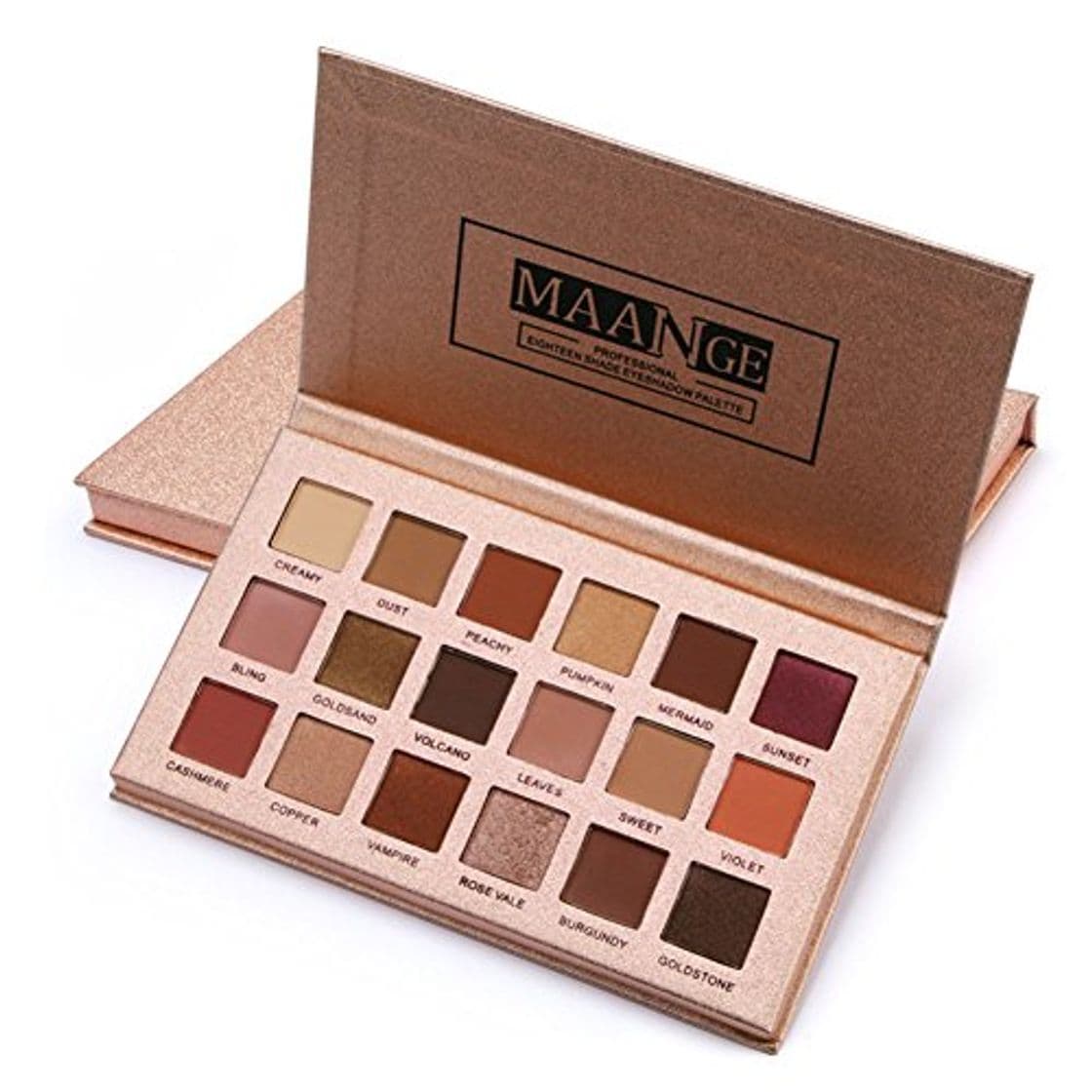 Producto Paleta de sombras de ojos 18 colores Mate