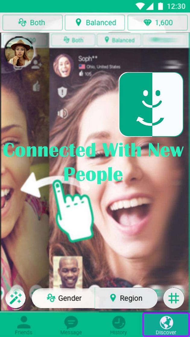 App Azar - Video Chat, Discover