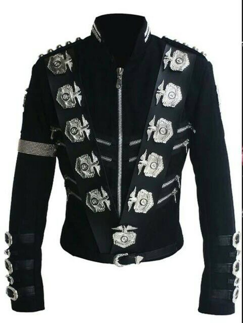 Producto Michael Jackson BAD Black Classic Jacket With Silver