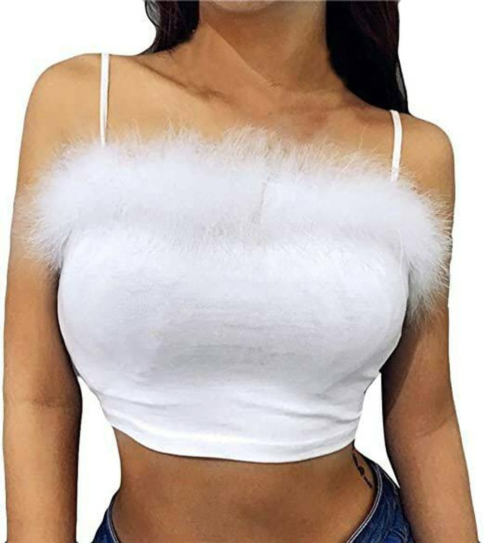 Product Camisa Sin Mangas Con Peluche 