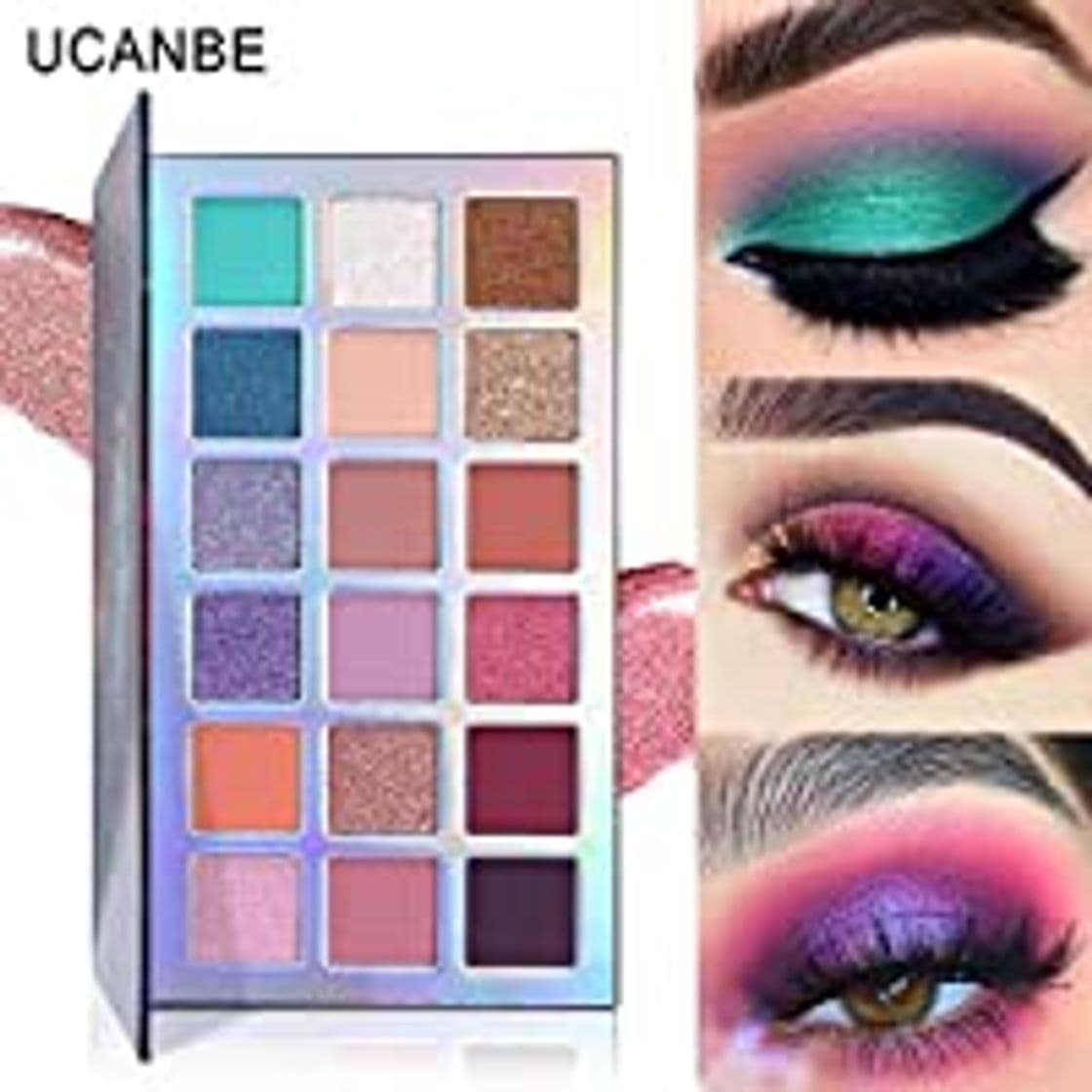 Belleza Beauty Glazed Nuevo 35 Color Maquillaje Paleta de Sombra de Ojos Shimmer