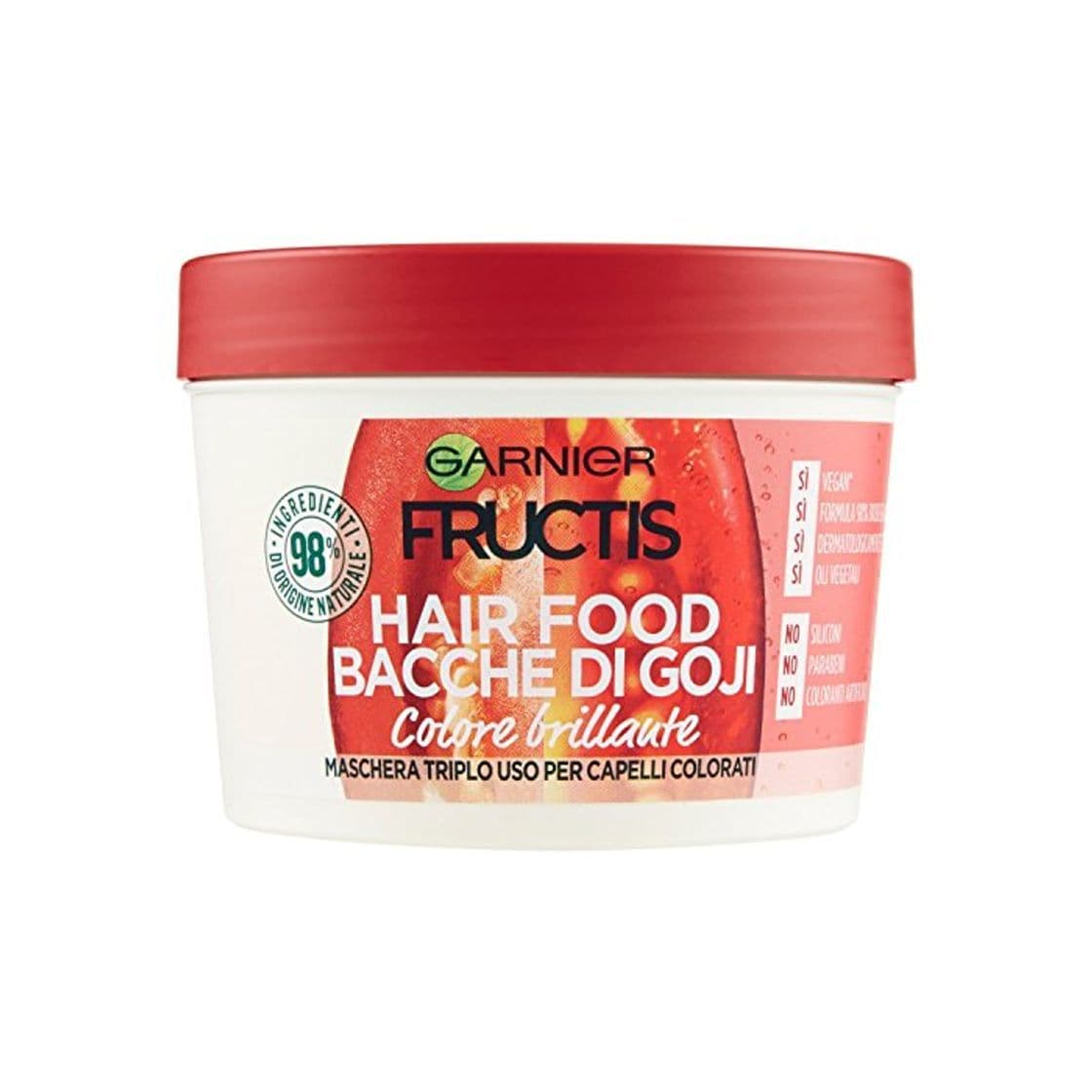 Product FRUCTIS Hair Food Bayas de Goji Máscara Nutriente 3 en 1 con fórmula vegana