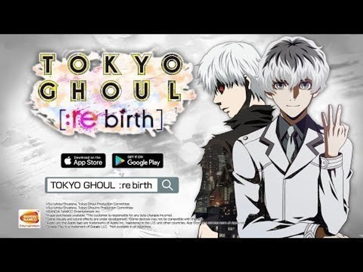 Videojuegos TOKYO GHOUL [:re birth]