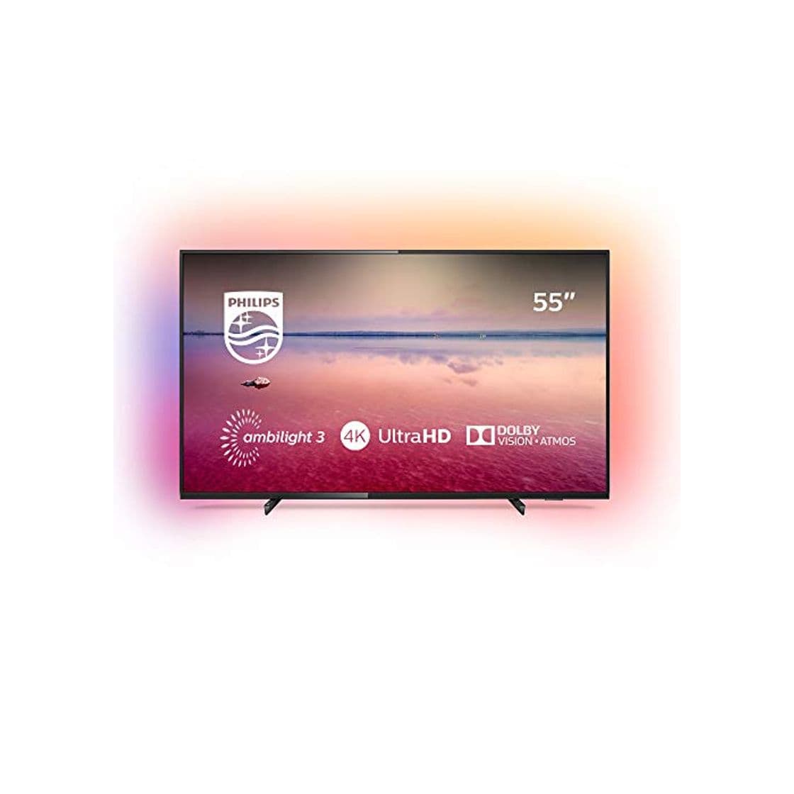 Electronic Philips 55PUS6704/12 - Smart TV LED 4K UHD, 55 pulgadas, Resolución de