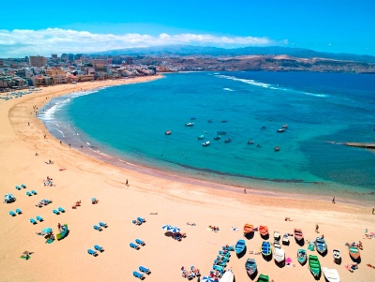 Lugar Playa de Las Canteras (Las Palmas de Gran Canaria)