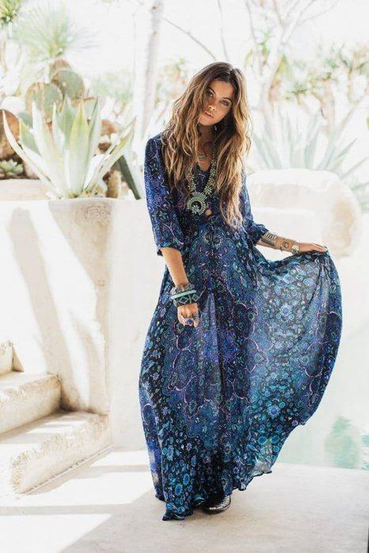 Moda 🌺VESTIDO BOHO🌿