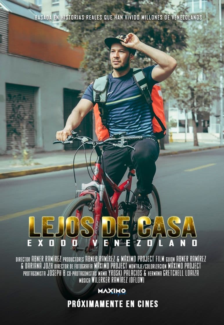 Película LEJOS DE CASA Exodo Venezolano