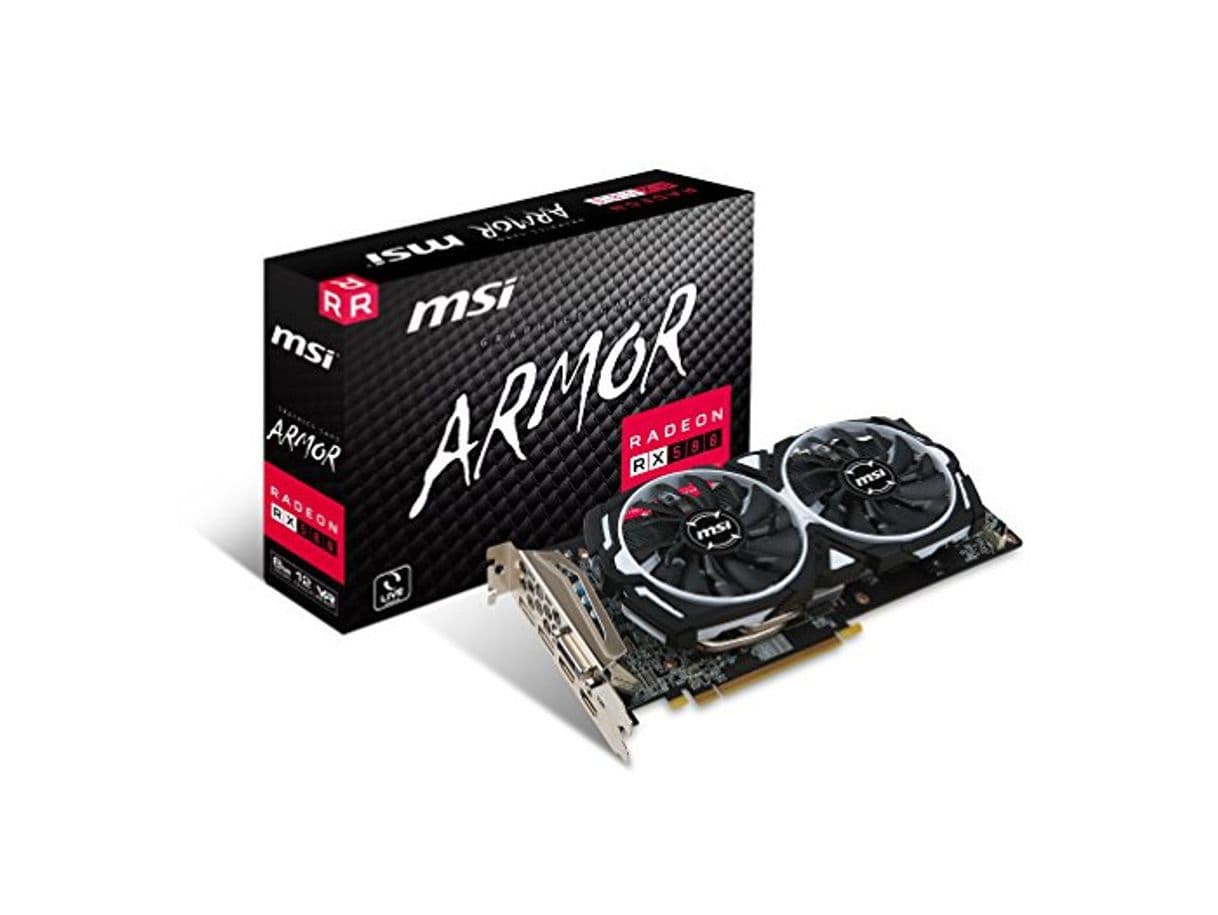 Electronic MSI Radeon RX 580 Armor 8G OC, Tarjeta Gráfica