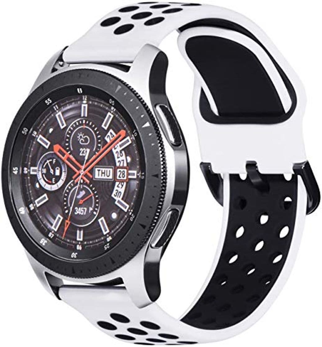 Product YPSNH Compatible para Samsung Galaxy Watch 46mm Correa de Silicona Suave de