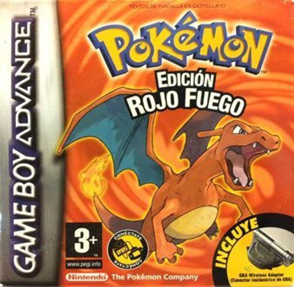 Videojuegos Pokémon Rojo Fuego