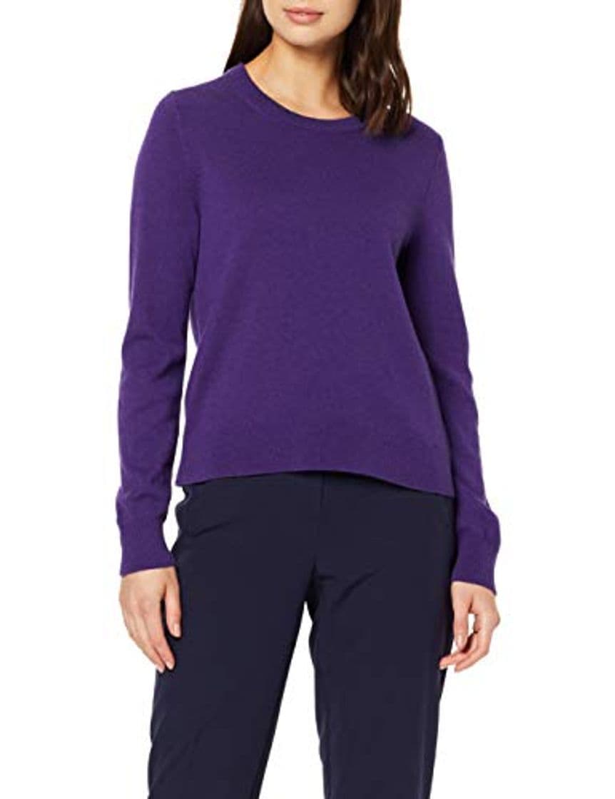 Fashion GANT Superfine Lambswool Crew suéter, Morado