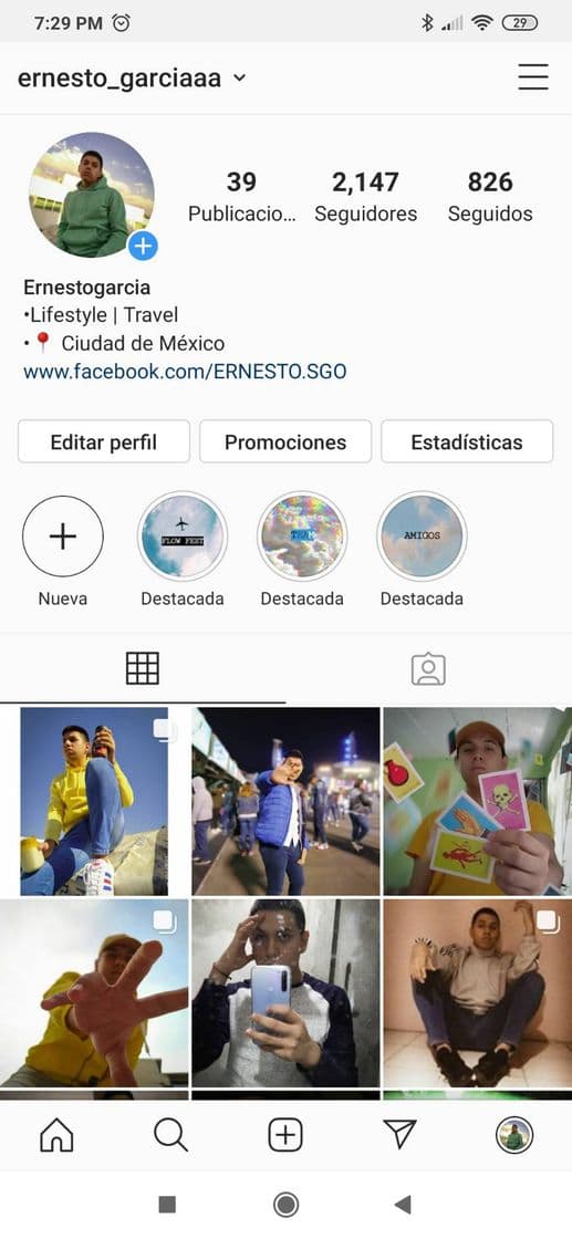 Moda Perfil de Instagram con buenas fotos.