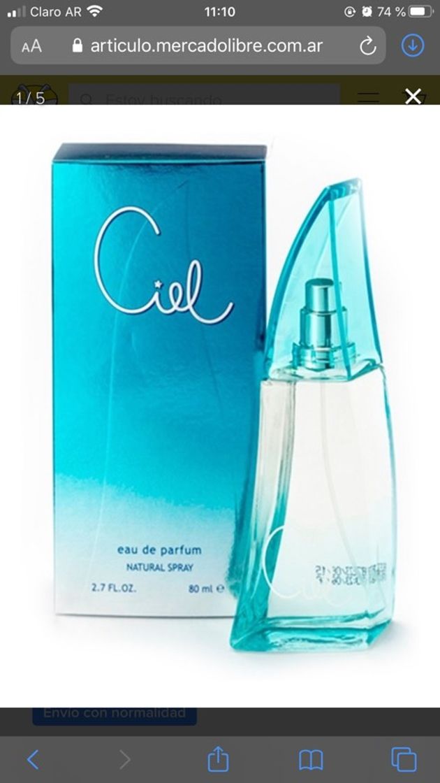 Moda Perfume ciel