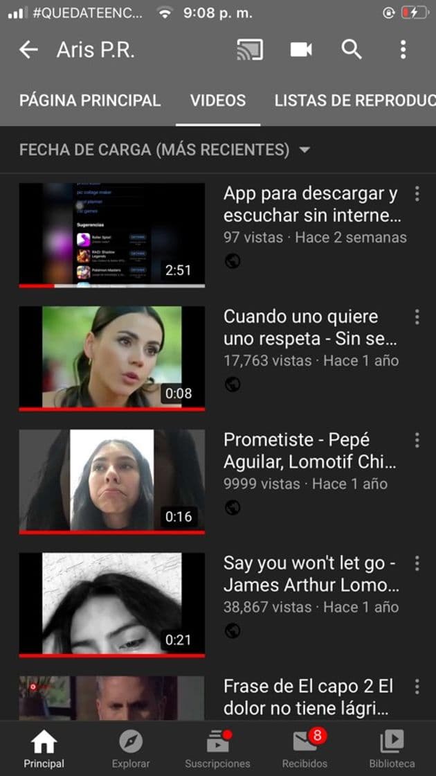 Fashion Mi canal de YouTube. Tengo ahí videos de apps ❤️🔥 