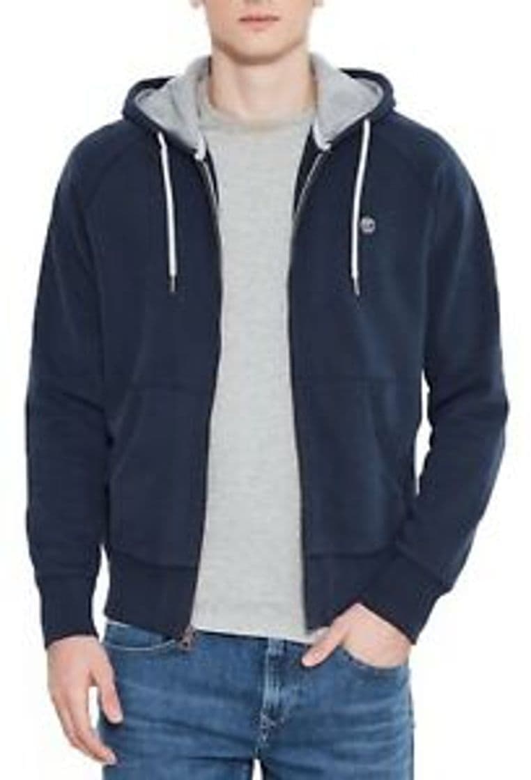 Fashion Timberland Hoodie Sweat Sudadera con Capucha Hombre Azul