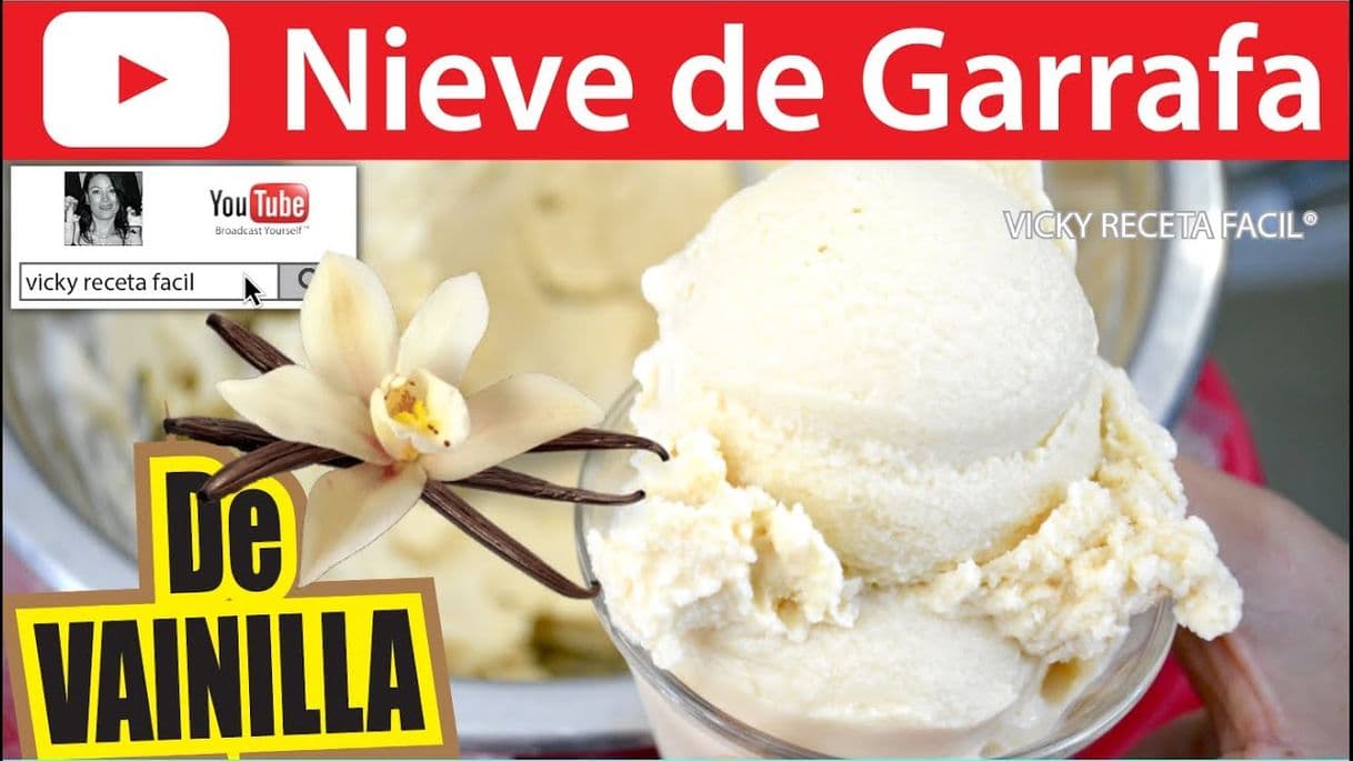 Fashion Nieves de Garrafa Helado de Vainilla