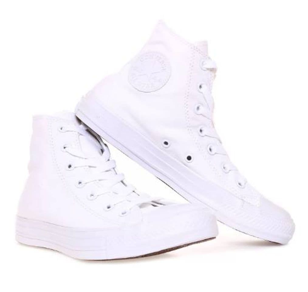 Fashion Tenis Converse Chuck Taylor Monochrome Hi - Blanco 