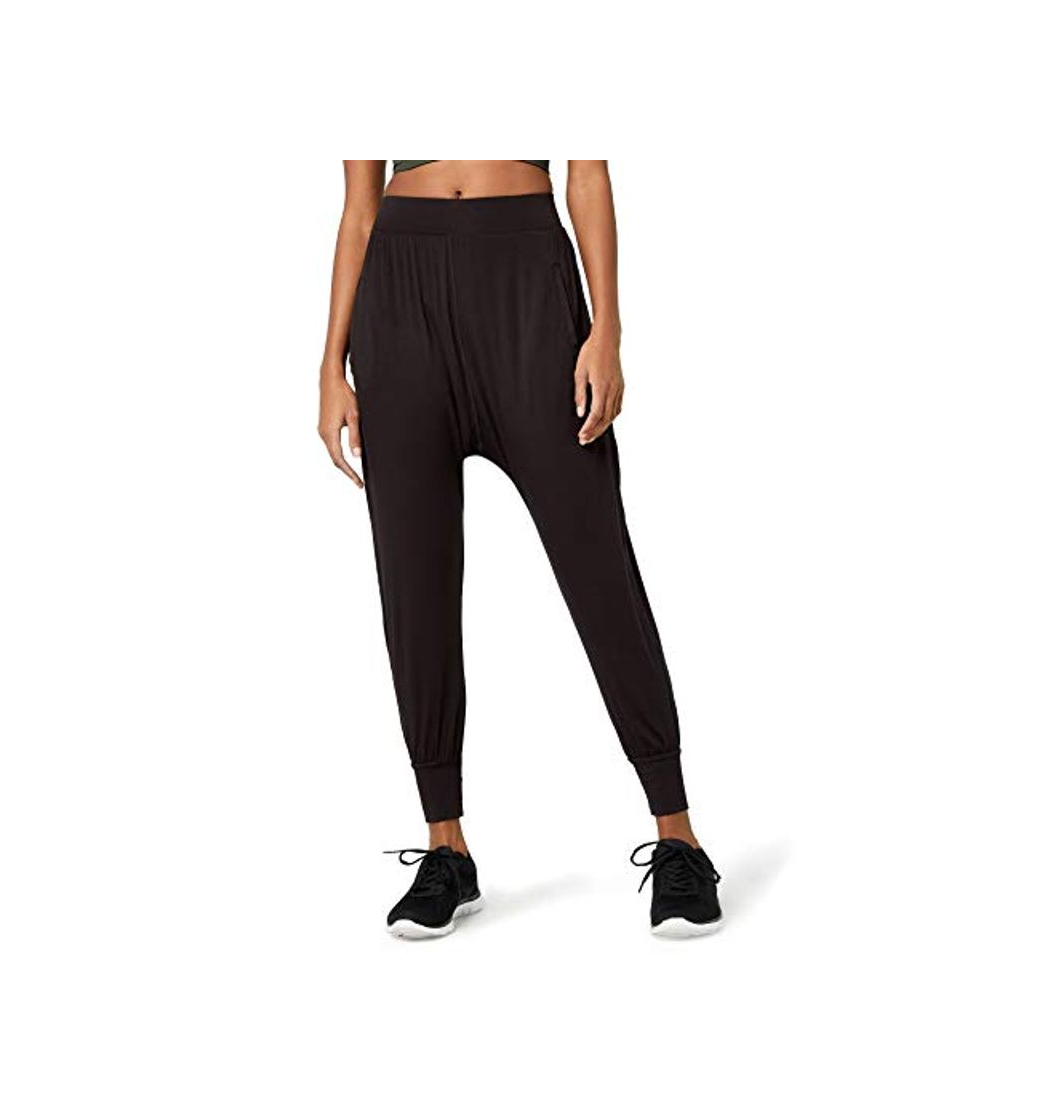 Producto AURIQUE Pantalón Tiro Caído Mujer, Negro