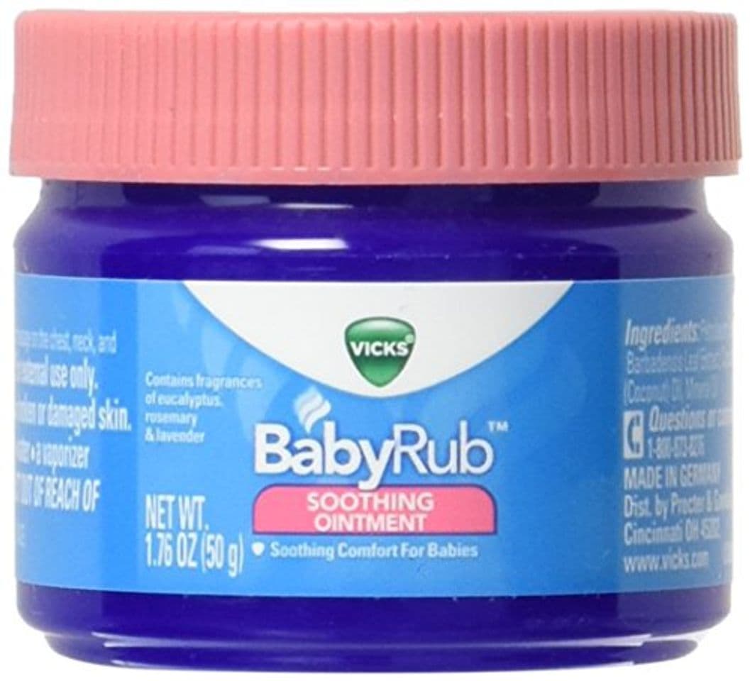 Beauty Vicks BabyRub Soothing Ointment 1.76 oz