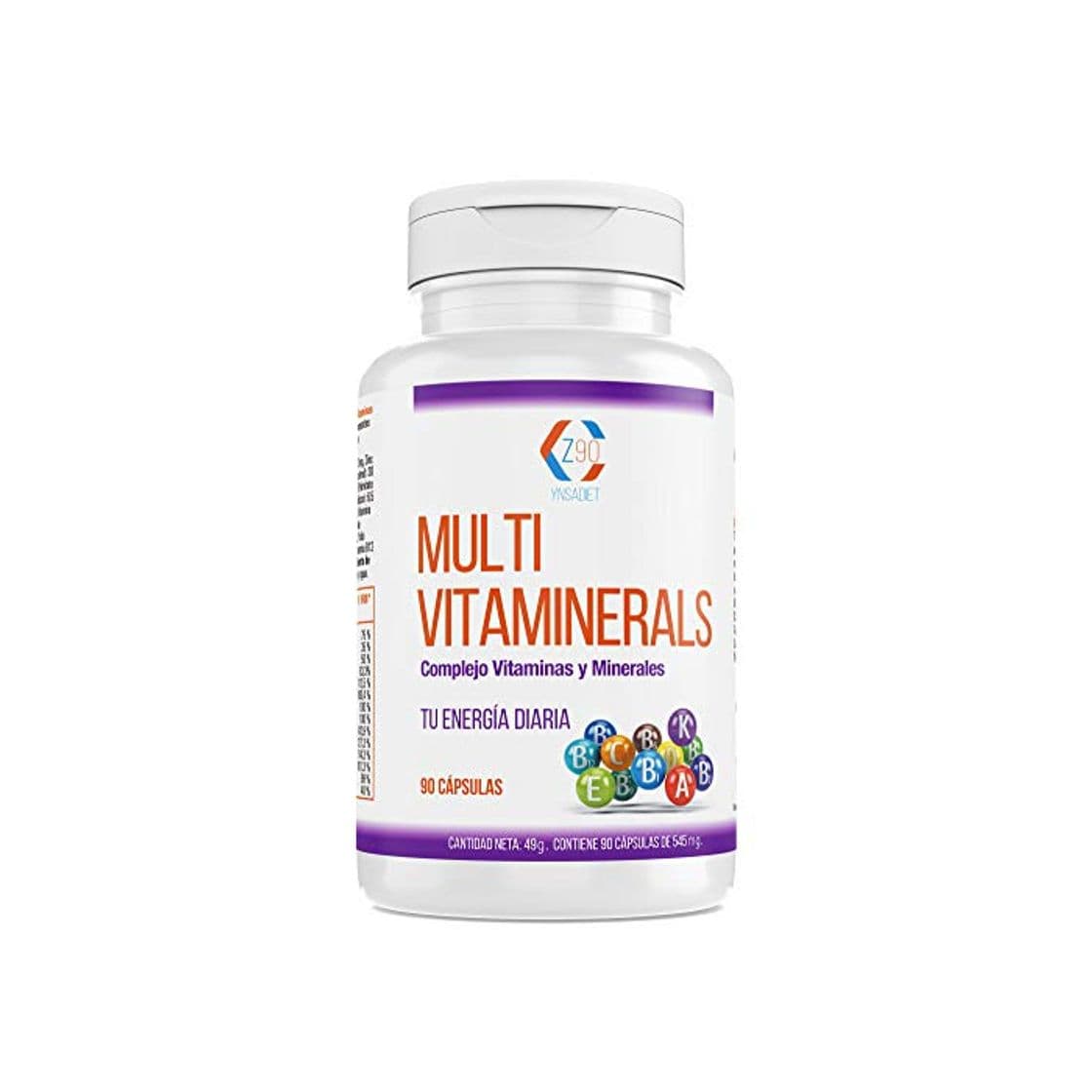 Producto Complejo vitamínico con minerales, vitamina C, vitaminas B2, B3, B5, B6 y