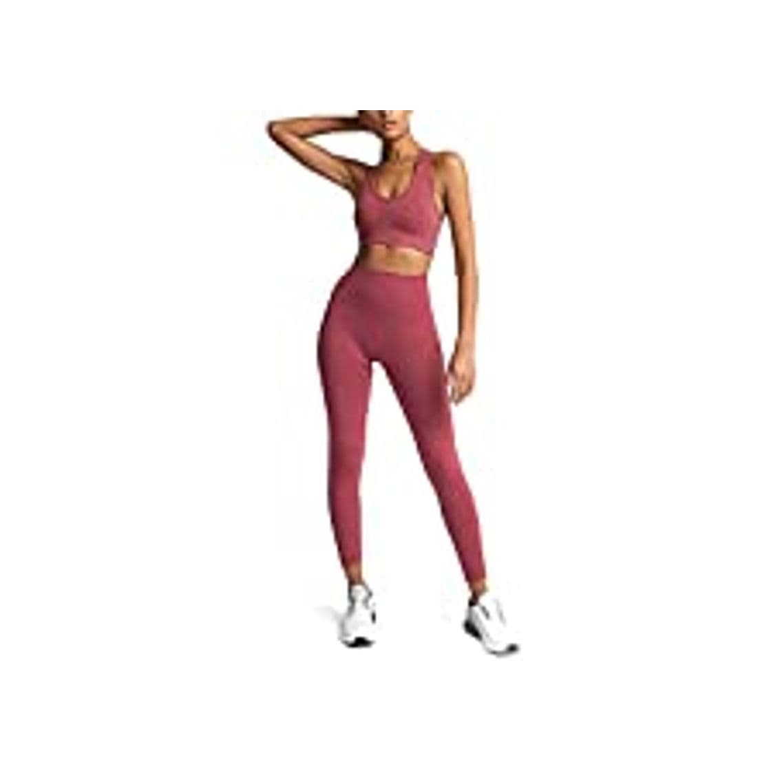 Producto Dihope - Conjunto de ropa de deporte para mujer - 2 piezas