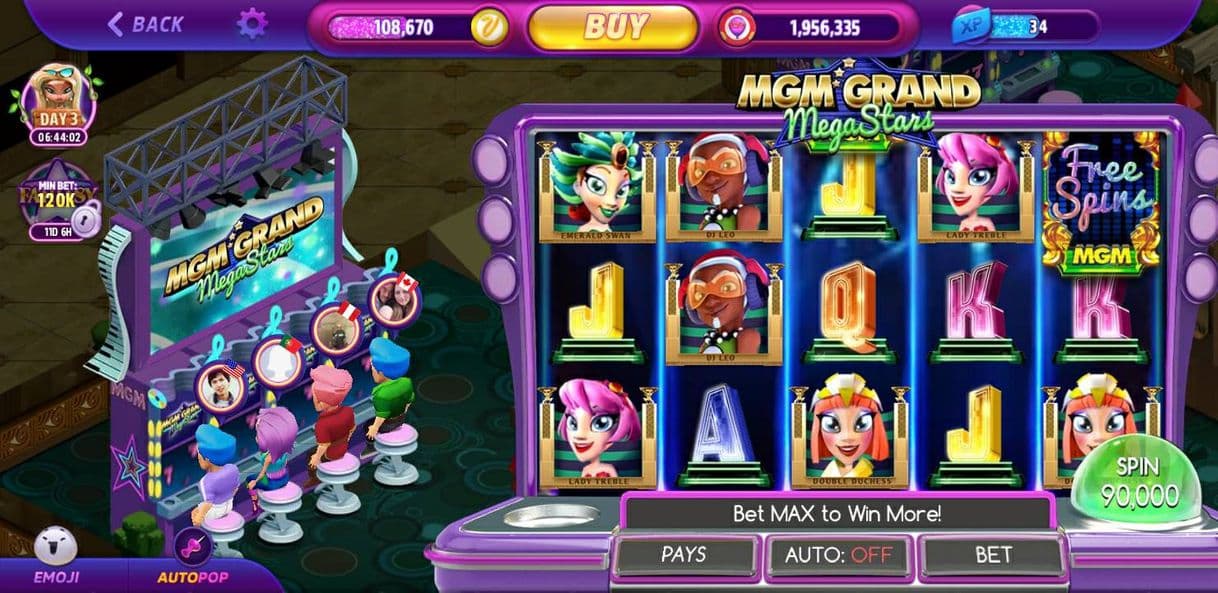 App POP! Slots ™ Live Vegas Casino