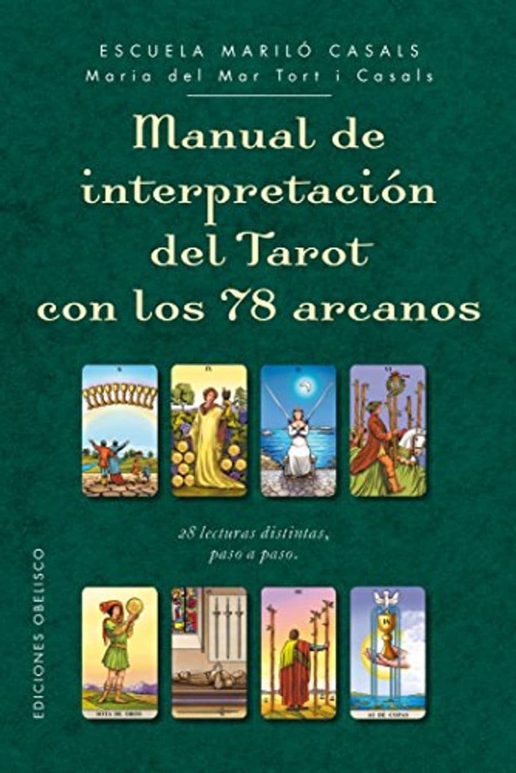 Libro Manual de interpretación del tarot con los 78 arcanos